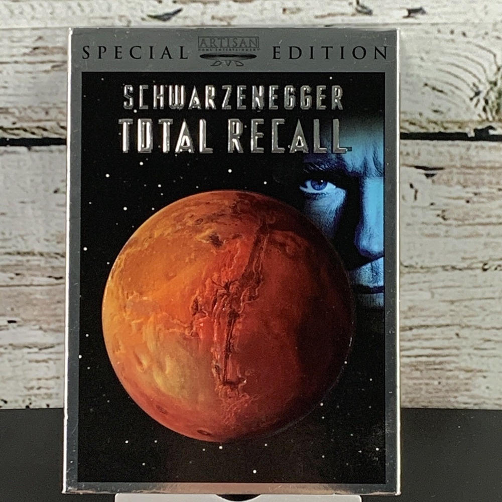 Total Recall (DVD, 2002, Special Edition) Arnold Schwarzenegger, Sharon Stone‎